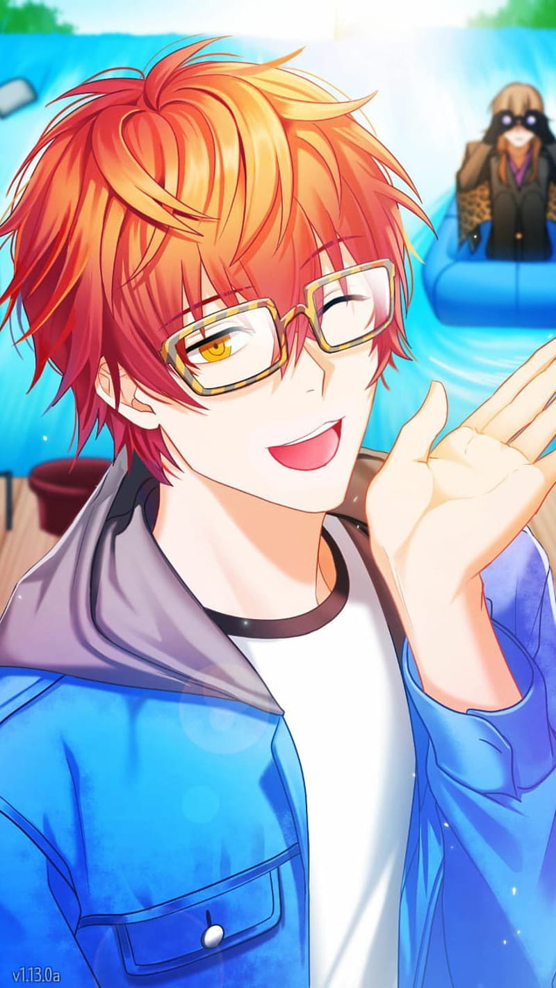 707 phone wallpaper I want this on a case  Mystic messenger fanart Mystic  messenger Mystic messenger funny