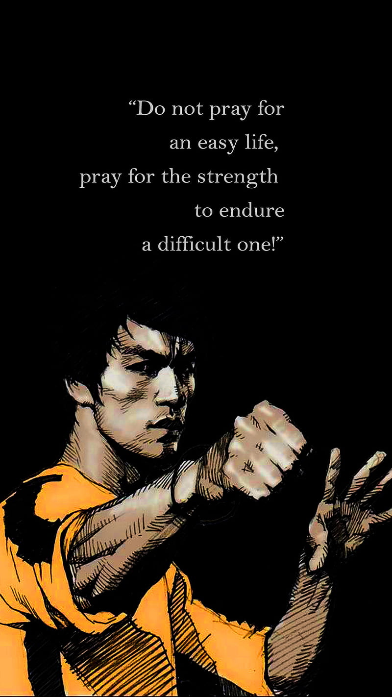 Bruce Lee Motivation, bruce lee, life lesson, life, success, english,  quotes, HD phone wallpaper | Peakpx