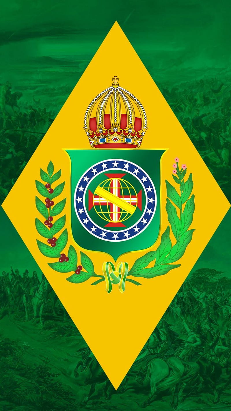 Imperio do Brasil, flag, brazil, crown, empire, flag, king