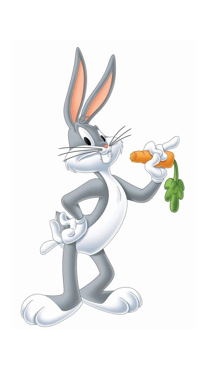 Bugs Bunny, cartoon character, HD phone wallpaper