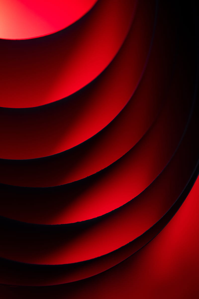 paper, layers, red, dark, HD phone wallpaper