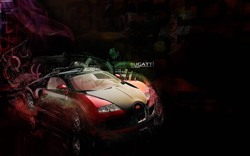 Bugatti, cool, fun, var, HD wallpaper