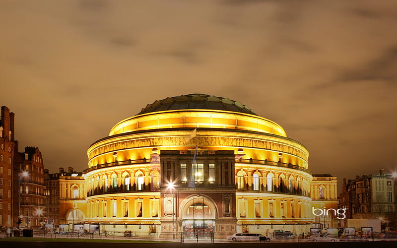 Londons Royal Albert Hall-Bing, HD wallpaper