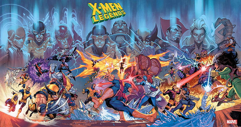 Comics, X-Men: Legends, Angel (Marvel Comics), Apocalypse (Marvel Comics),  Beast (Marvel Comics), HD wallpaper | Peakpx