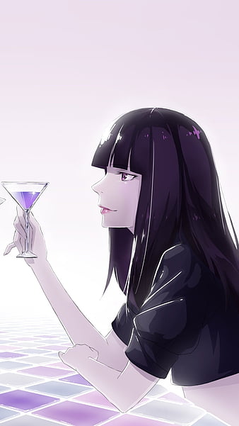 Death parade anime série de tv pintura diamante dos desenhos animados  chiyuki e decim cartaz ponto