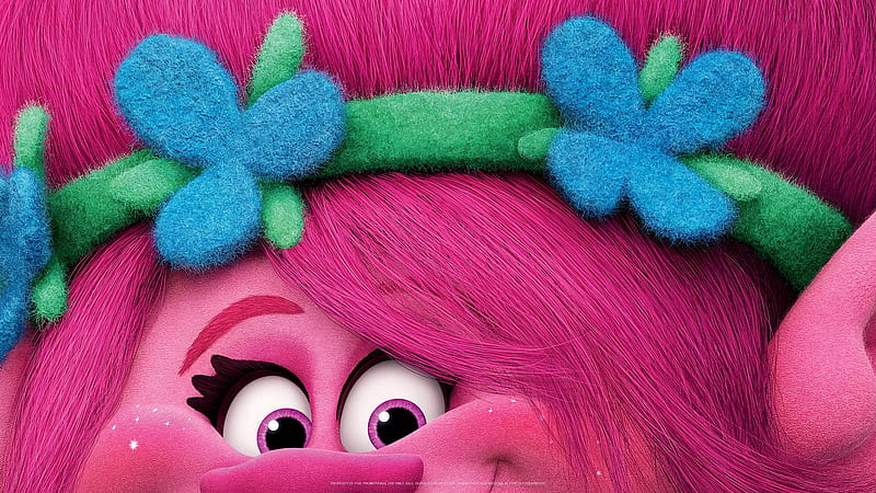 Poppy Trolls, trolls, animated-movies, 2016-movies, HD wallpaper