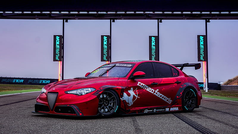 Romeo Ferraris Giulia ETCR 2020, HD wallpaper Romeo Ferraris Giulia ETCR 2020, HD wallpaper