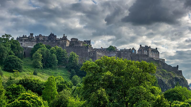 Castles, , Edinburgh Castle, HD wallpaper