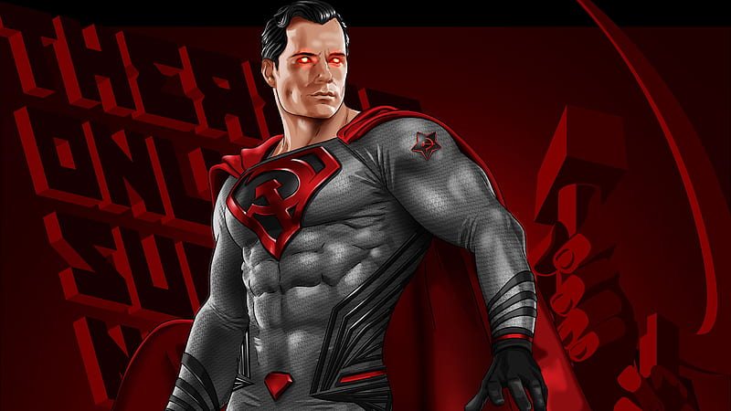 Red Superman , superman, superheroes, artist, artwork, digital-art, behance, HD wallpaper