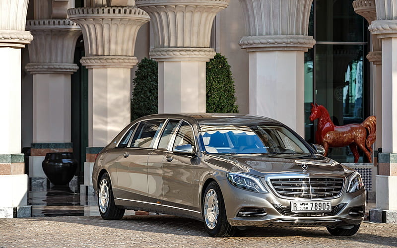 pullman, luxury cars, 2016, s600, mercedes, maybach, limousine, HD wallpaper