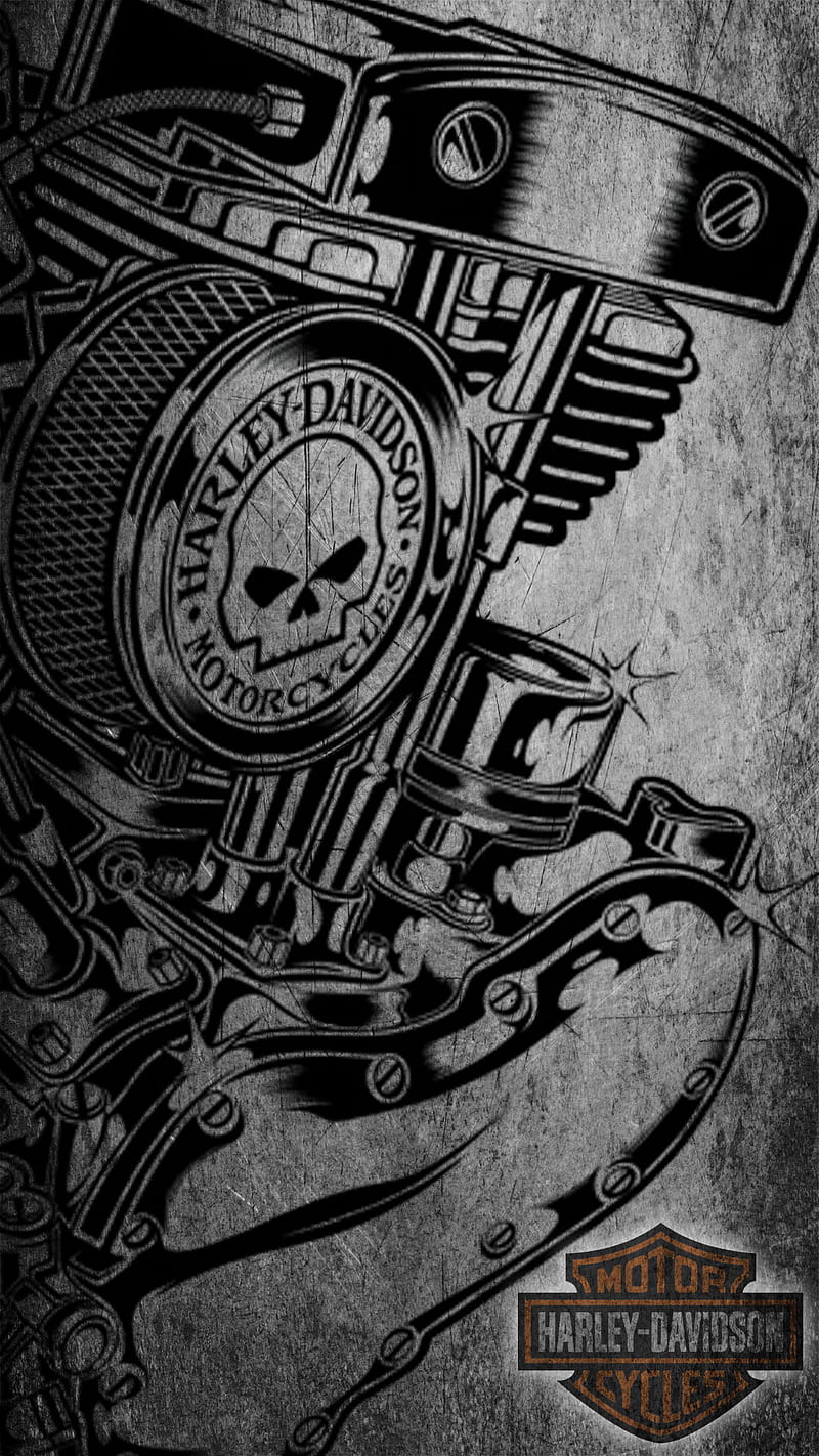 Harley Motor biker grunge harley davidson motorcycle HD phone wallpaper   Peakpx