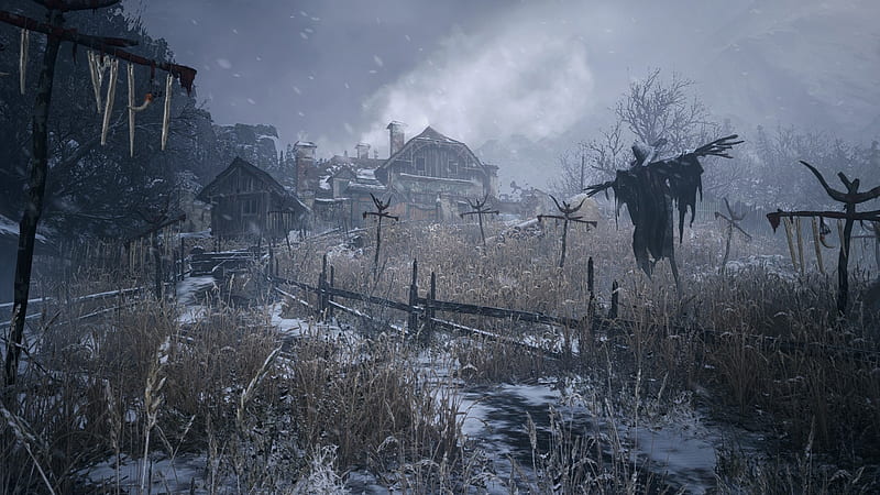 Resident Evil 8 Village Scary Town, HD wallpaper
