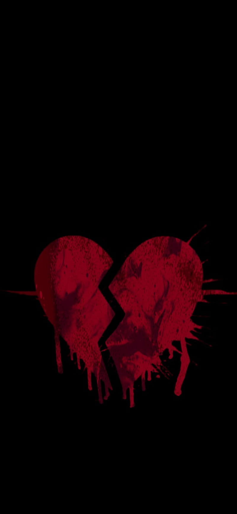 The Red Broken Heart, love, HD phone wallpaper | Peakpx