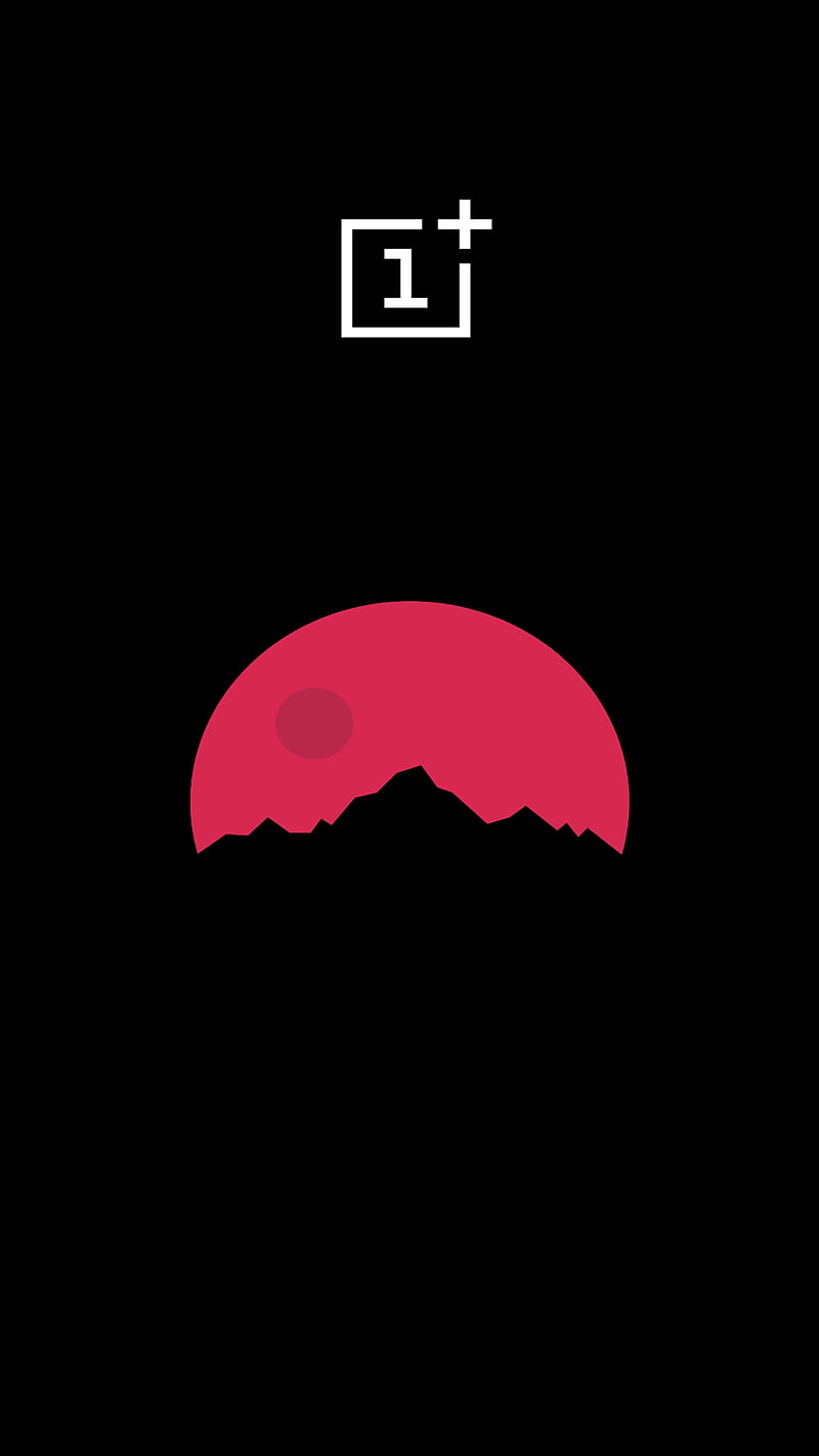 One Plus Stock, 1 plus, 929, amoled, android, black, custom, minimal, new, os, oxygen, plus 1, red, stoc, HD phone wallpaper