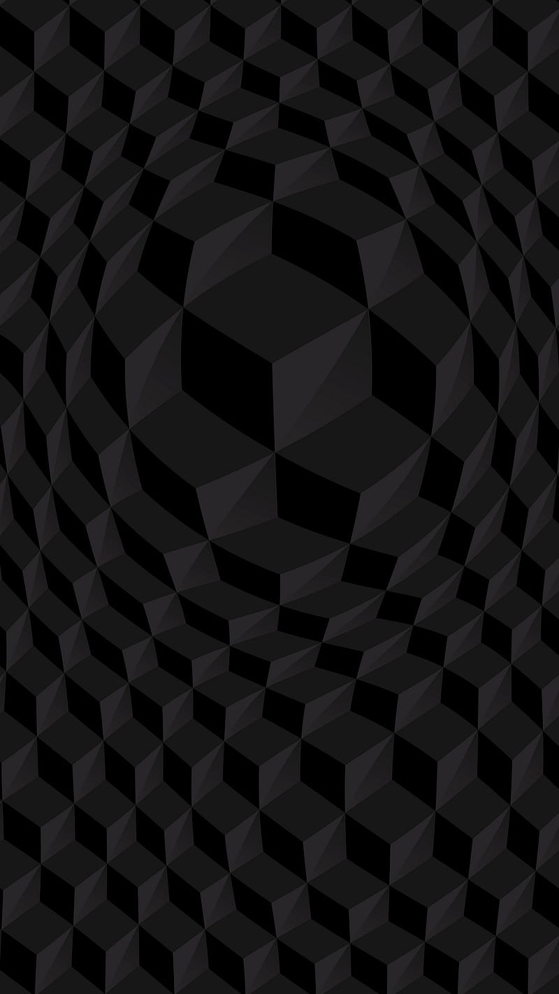 Cubos negros, estructura, textura, volumen, Fondo de pantalla de teléfono  HD | Peakpx
