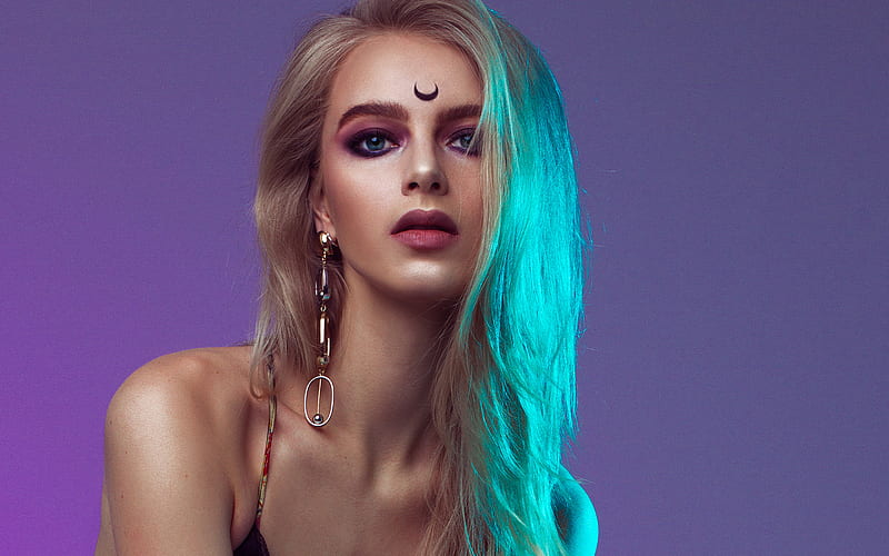 Katie Kosova, 2018, Dreamingless Magazine, hoot, beauty, blonde, models, HD wallpaper