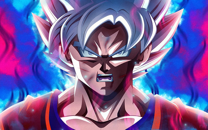 Download wallpaper 2932x2932 goku, dragon ball super, fan art