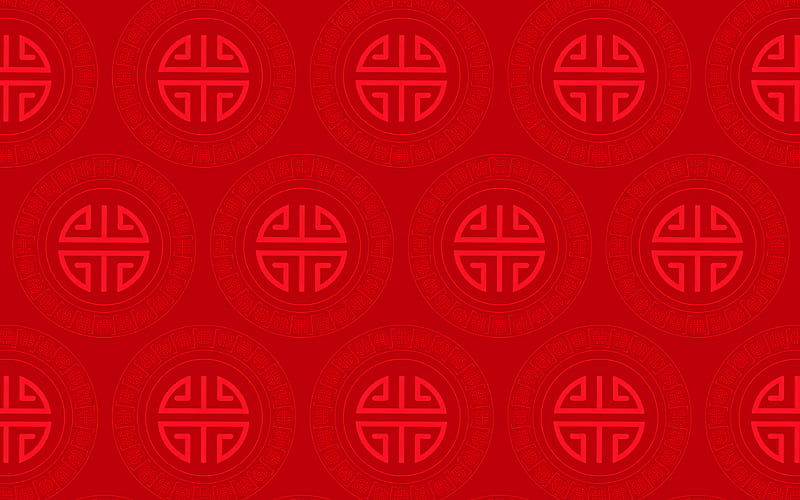 red chinese background, chinese ornaments, chinese ornament background, chinese patterns, red backgrounds, HD wallpaper