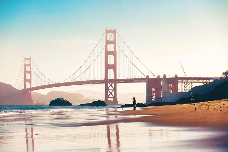 Golden Gate Bridge San Francisco , golden-gate-bridge, bridge, san-francisco, world, HD wallpaper