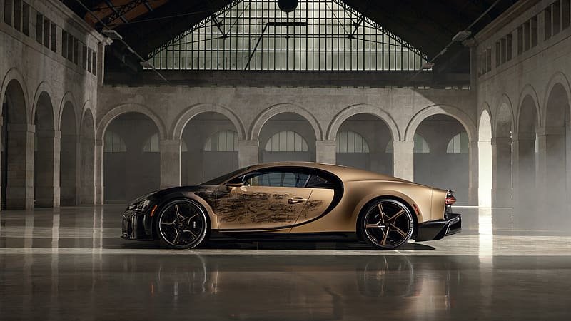 2023 Bugatti Chiron Super Sport Golden Era, Coupe, Turbo, W16, car, HD wallpaper