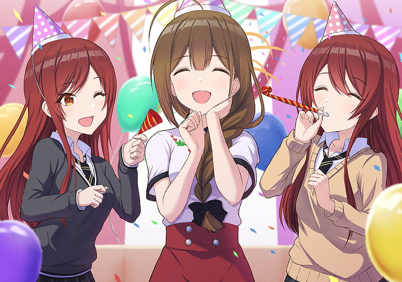 THE iDOLM@STER, The iDOLM@STER: Shiny Colors, Kuwayama Chiyuki , Amana Osaki , Tenka Osaki, HD wallpaper