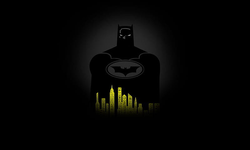 BATMAN, amoled, bat, black, dc, hollywood, man, superhero, HD phone  wallpaper