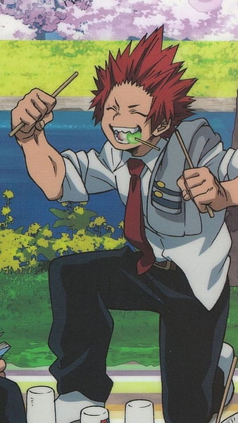 Kiri uwu, anime, eijiro kirishima, red riot, HD phone wallpaper | Peakpx