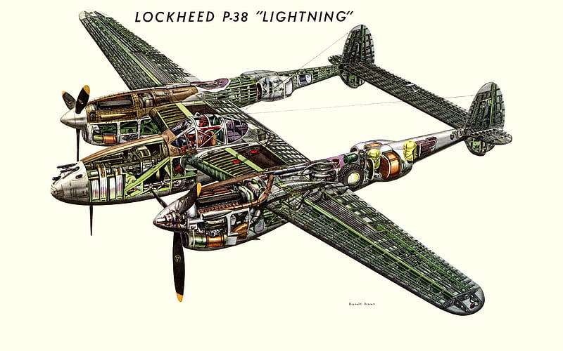 P38 Lightning, world, guerra, p-38, ww2, airplane, plane, antique, lightning,  HD wallpaper | Peakpx