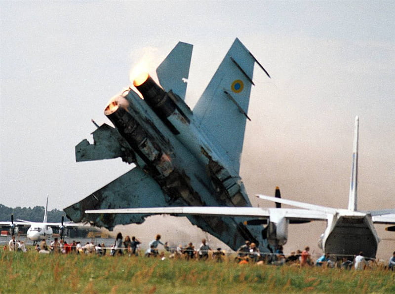Mikoyan-Gurevich MiG-31BM, Mikoyan Gurevich, Airshow, Crash, MiG 31BM, HD wallpaper