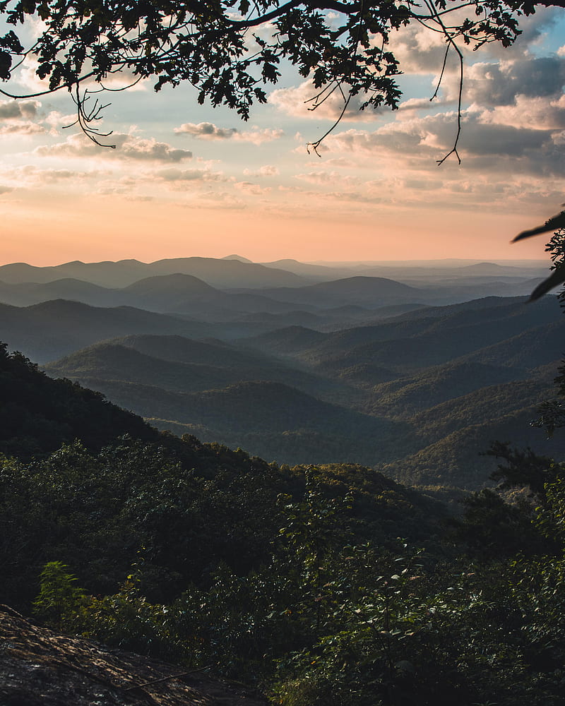 Appalachian trail, landscape, mountain, nature, view, wilderness, HD phone wallpaper