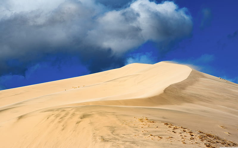Kelso Dunes, Mojave Desert, California Ultra, Nature, Desert, Cloud, Wind, Sand, California, mojave, mojavenationalpreserve, HD wallpaper