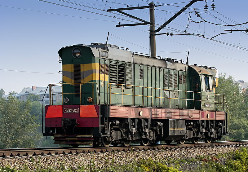 shunt loco, locomotive, shunt, train, diesel, HD wallpaper