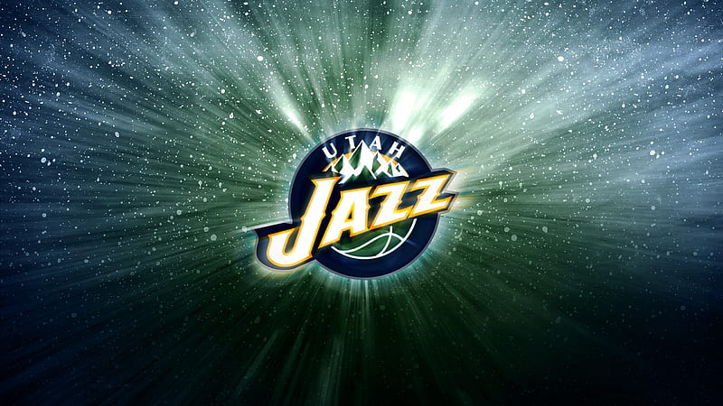 Utah Jazz, basketball, emblem, jazz, logo, nba, utah, HD wallpaper