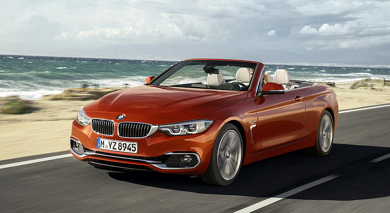 2018 BMW 4-Series Convertible Luxury Line - Front Three-Quarter, car ...