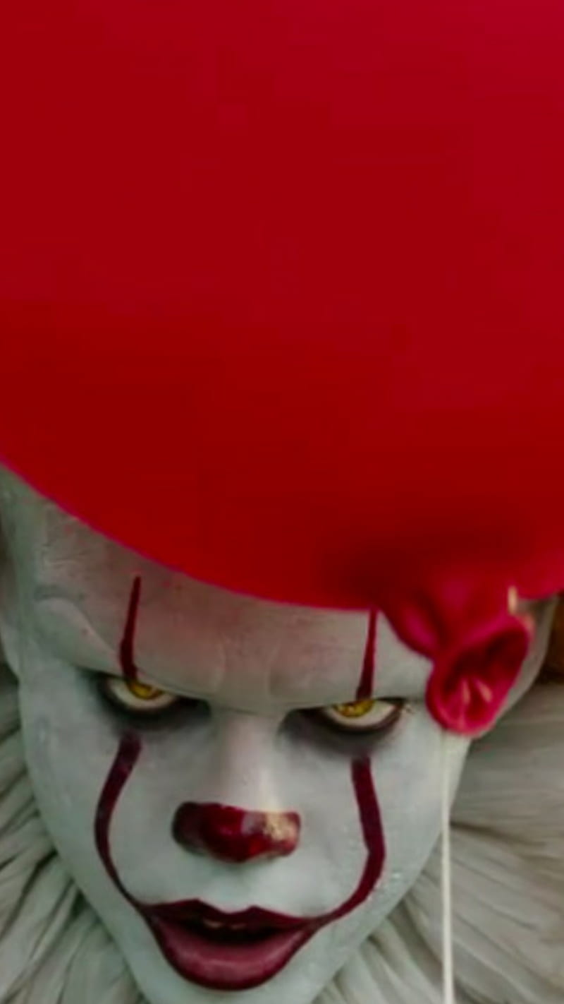 Pennywise, clown, costume, halloween, it, penny wise, scary clown, we all float down here, HD phone wallpaper