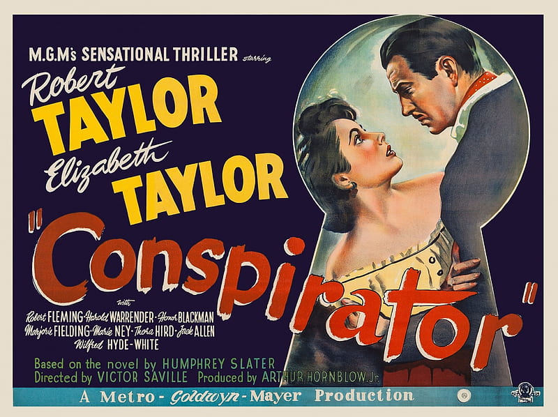 Classic Movies - Conspirator (1949), Robert Taylor, Classic Movies, Conspirator Movie, Elizabeth Taylor, HD wallpaper