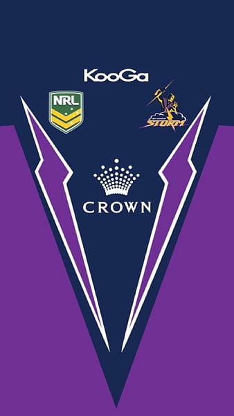 Melbourne Storm - Wallpaper (Zoom Background) Wednesday.