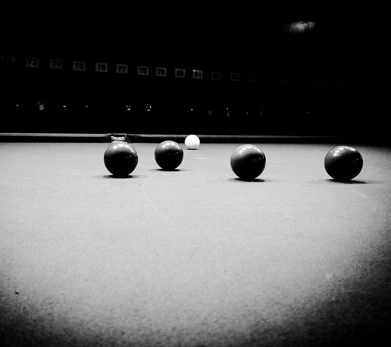 Snooker shot, balls, fun, HD wallpaper