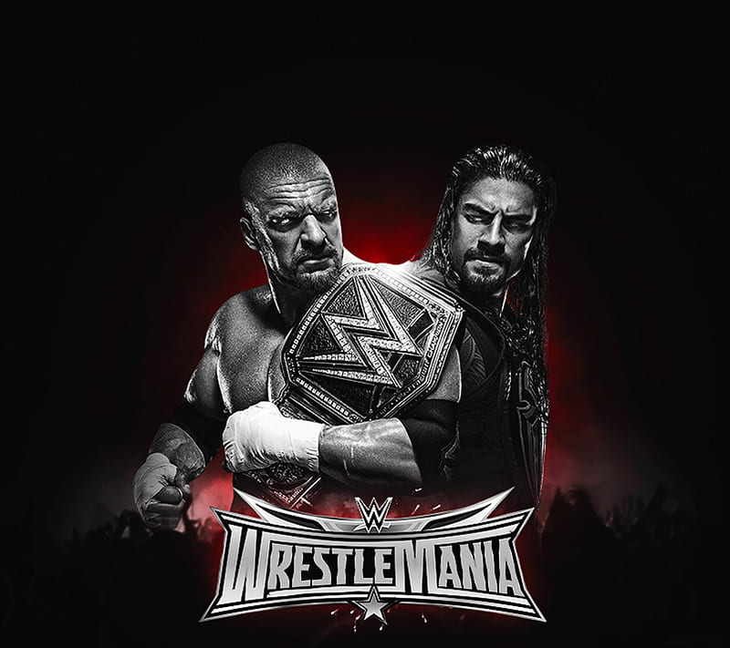 Triple H vs Reigns, entertainment, hollywood, raw, smackdown, superstars, wwe, HD wallpaper