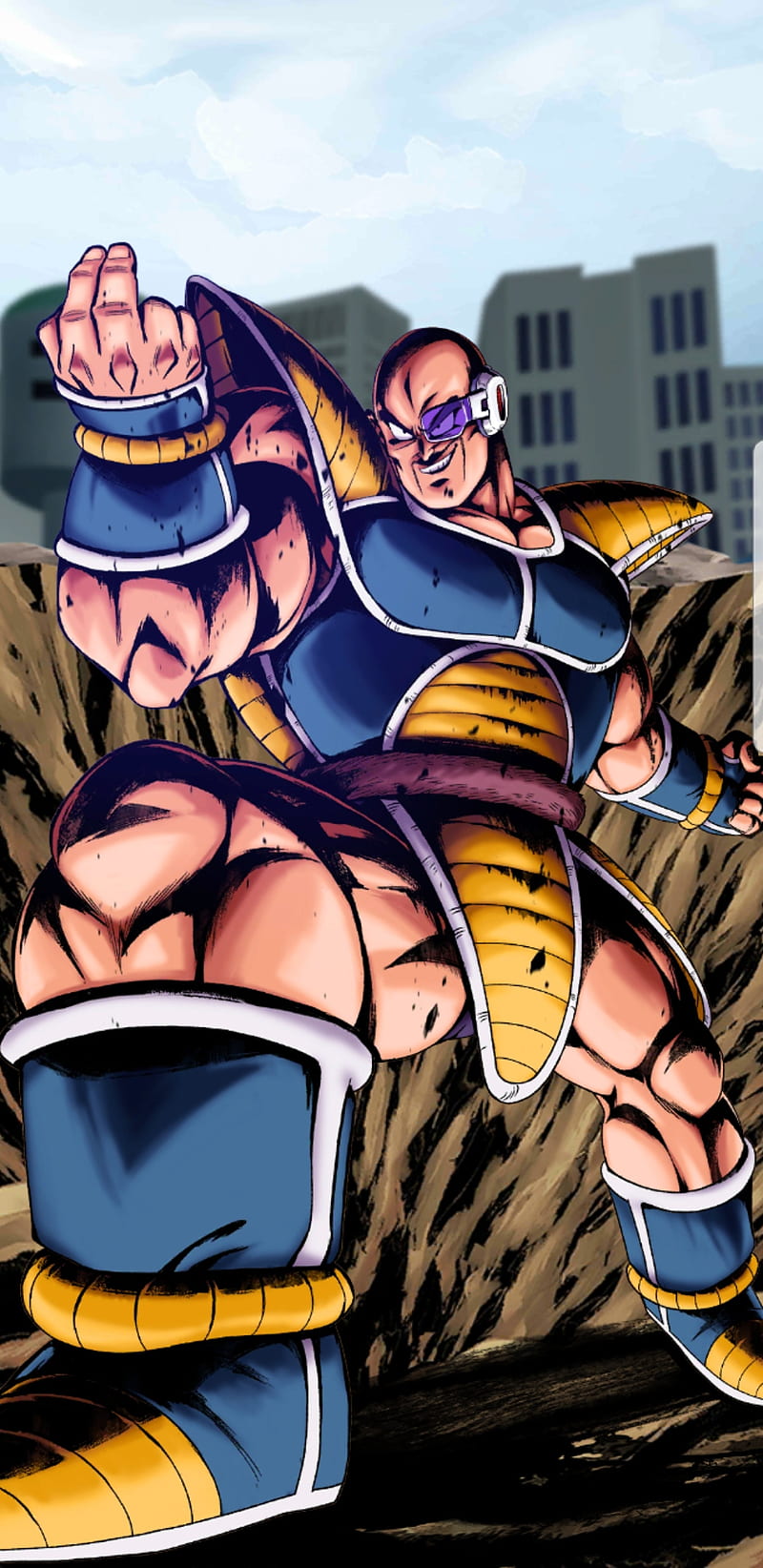 Nappa, dragon ball, legends, HD phone wallpaper