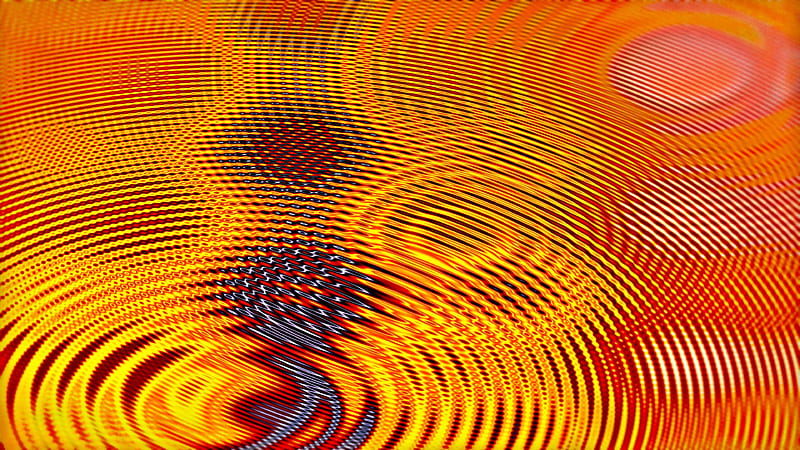 ripples, waves, liquid, surface, abstraction, HD wallpaper