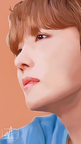 ArtStation - BTS V (KIm Taehyung) pencil portrait