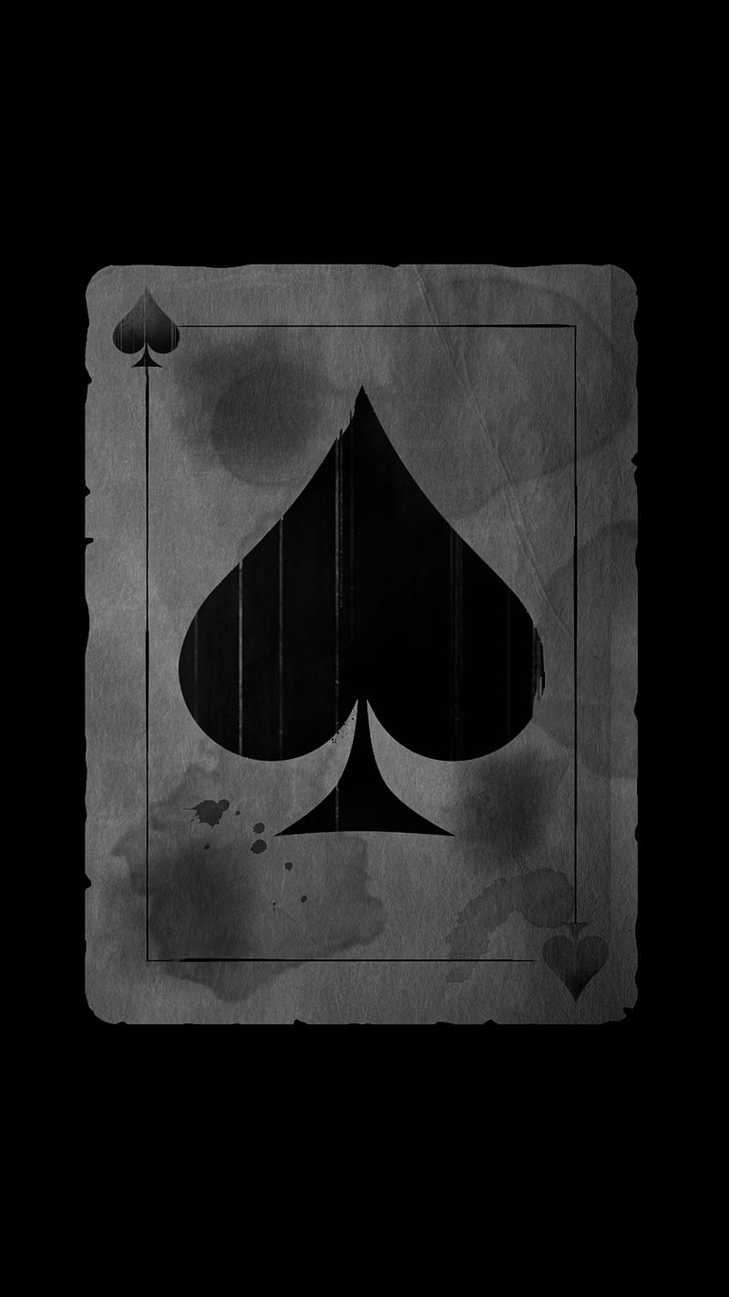 black ace of spades wallpaper