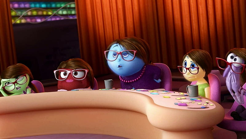 Inside Out, Pixar, Disney, Out, Inside, HD wallpaper