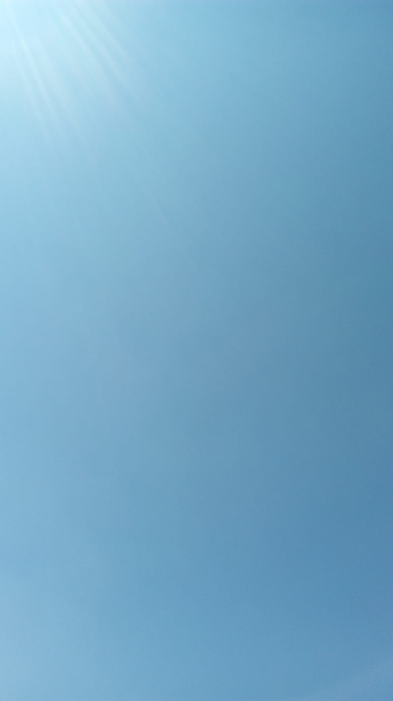 Sky, blue, color, plain, HD phone wallpaper | Peakpx
