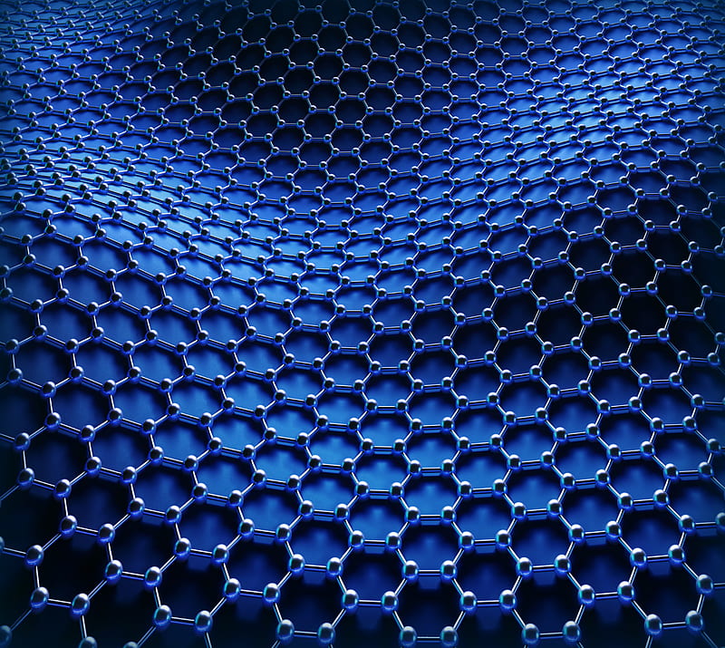 Sistema hexagonal, abstracto, azul, carbono, cristalizado, hexagonal, neón,  Fondo de pantalla HD | Peakpx