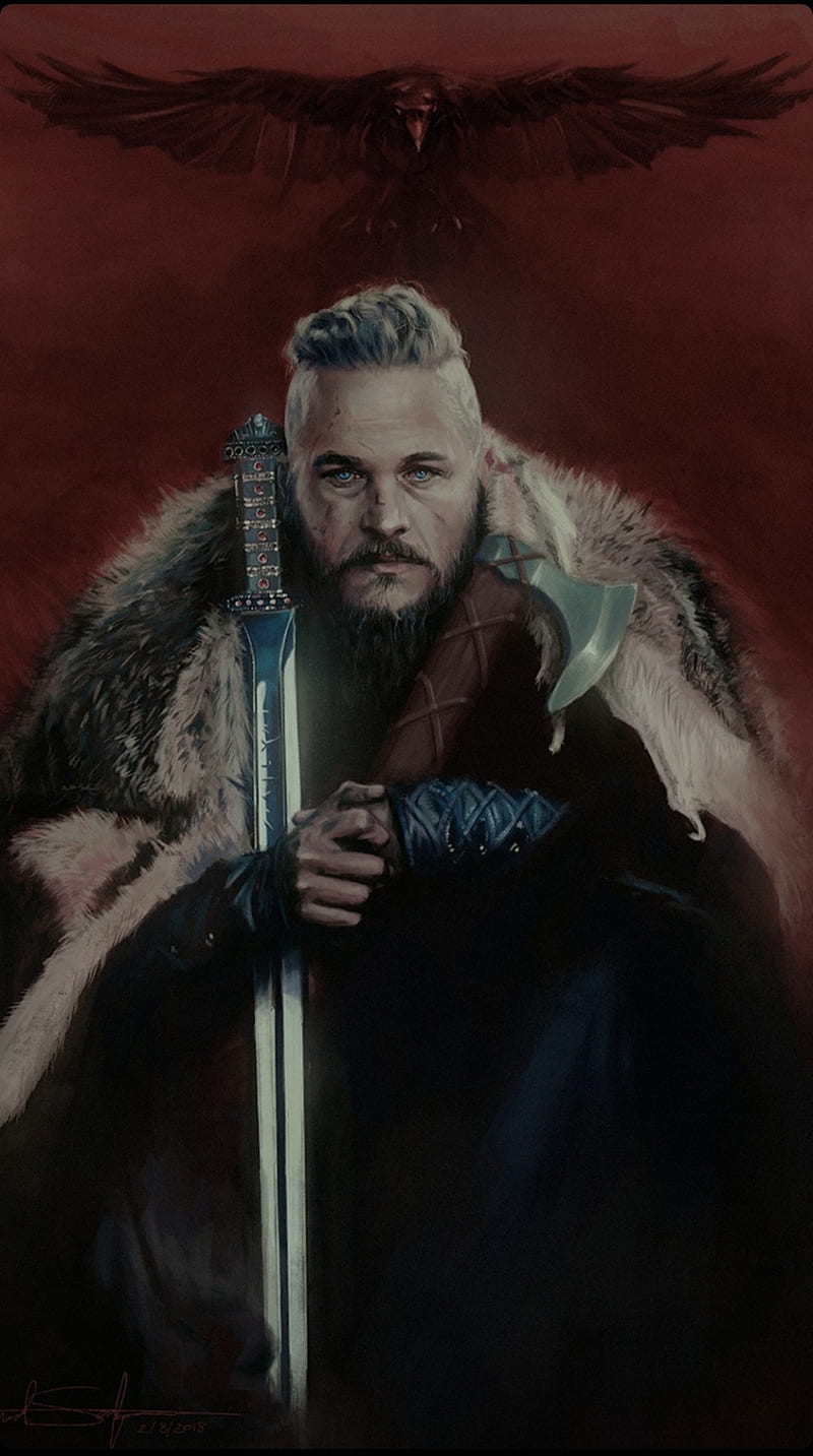 Ragnar Lothbrok wallpaper by haroonhassankh  Download on ZEDGE  e81c