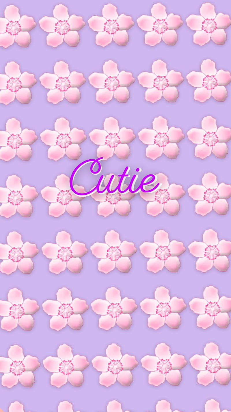 Cutie, cute, cute patterns, flower pattern, flowers, hehe, pink ...