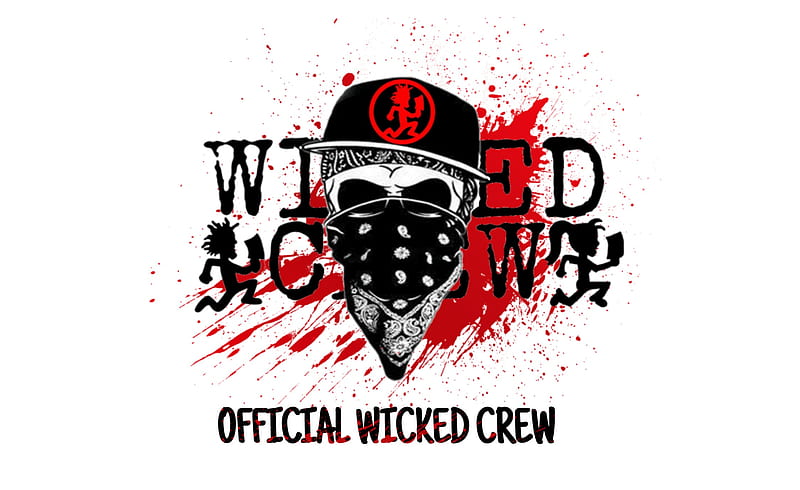 Juggalo, icp, insane clown posse, team wicked, wicked crew, HD wallpaper