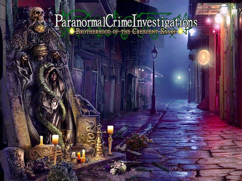 Paranormal Crime Investigations – Brotherhood of the Crescent Snake01, video games, games, hidden object, fun, HD wallpaper